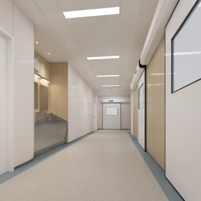 现代手术室走廊3D模型下载